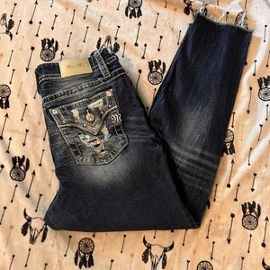 Miss Me size 31 curvy ankle skinny jeans